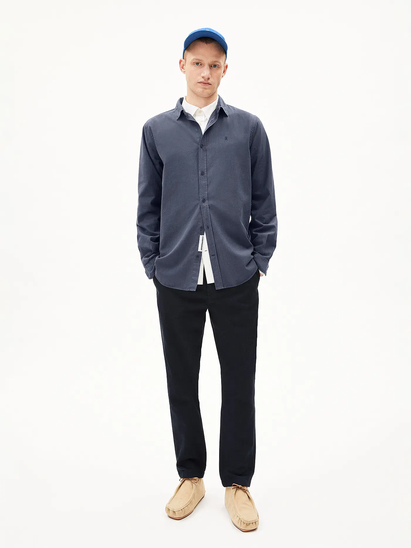 ARMEDANGELS | Hemd GIAALO | blau